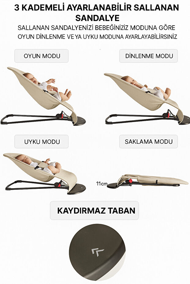 Ana Kucağı Cotton Gri
